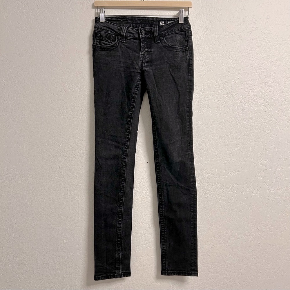 Miss Me Black Griffith Park Skinny Jeans, Size 26